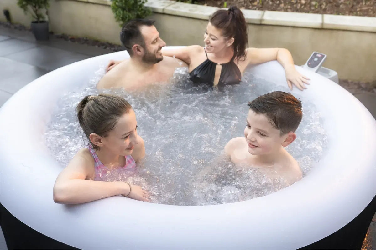 Lay-Z Spa Miami AirJet opblaasbare spa met isolerende beschermhoes - 4 persoons