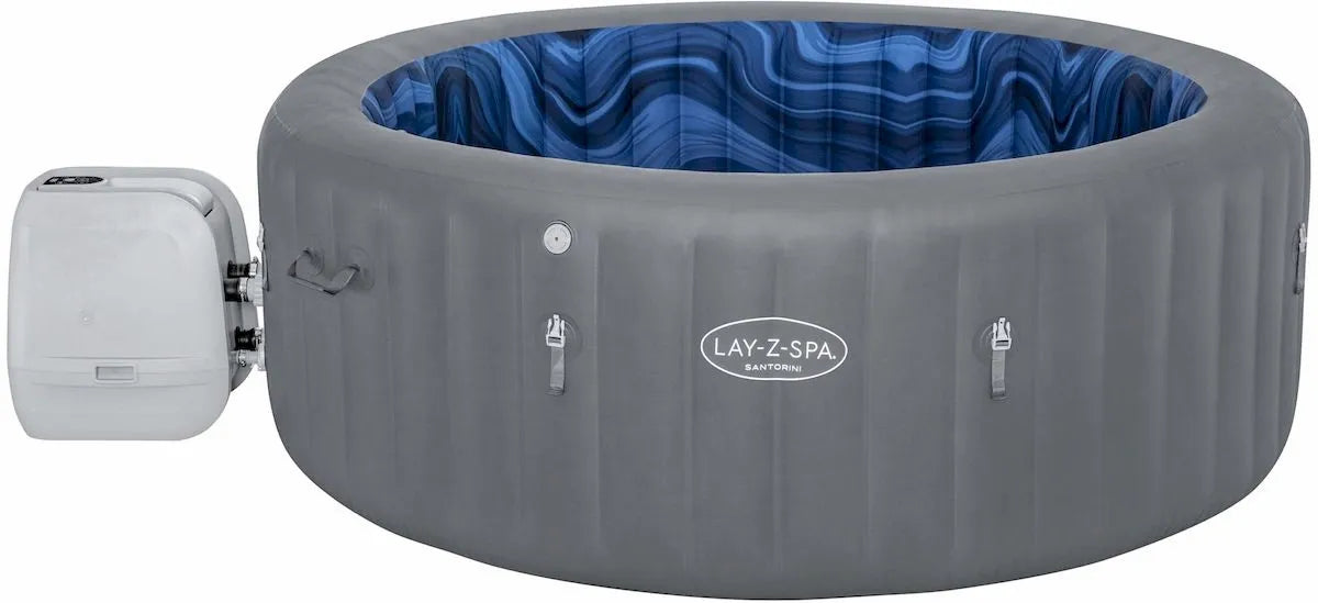 Lay-Z Spa Santorini EnergySense HydroJet opblaasbare spa - 7 persoons