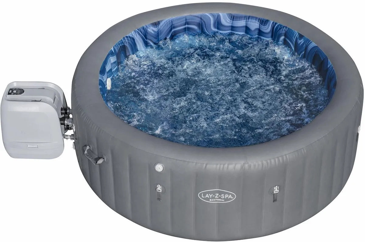 Lay-Z Spa Santorini EnergySense HydroJet opblaasbare spa - 7 persoons