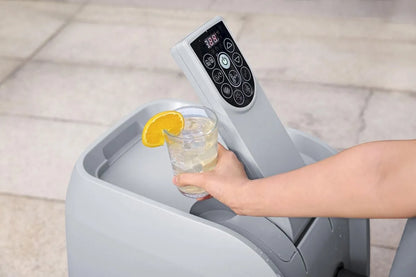 Lay-Z Spa Santorini EnergySense HydroJet opblaasbare spa - 7 persoons