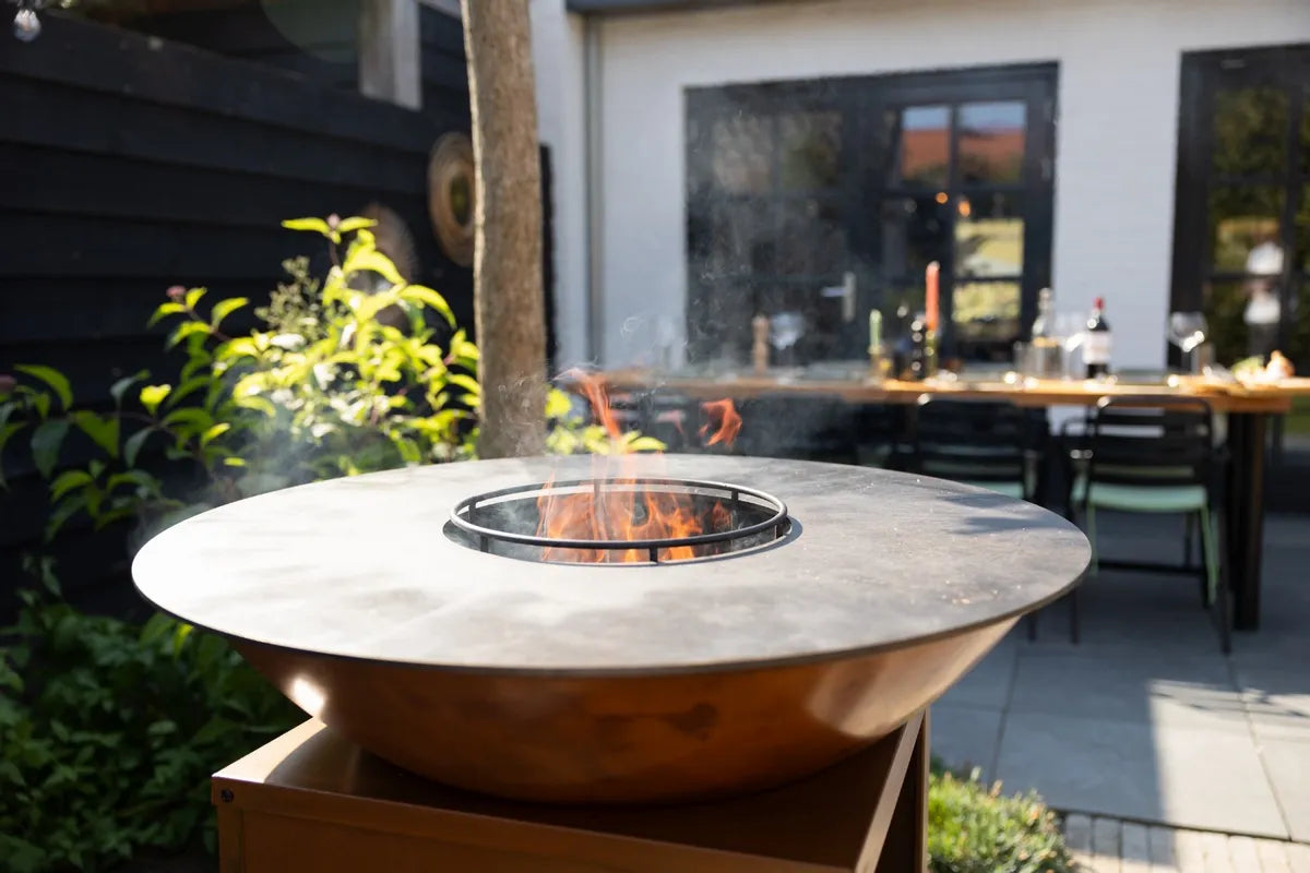 BASTE stand 80 vuurschaal bbq - Cortenstaal