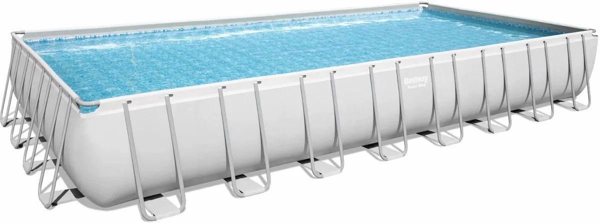 Bestway Power Steel zwembad - 956 x 488 x 132 cm - met zandfilterpomp en accessoires