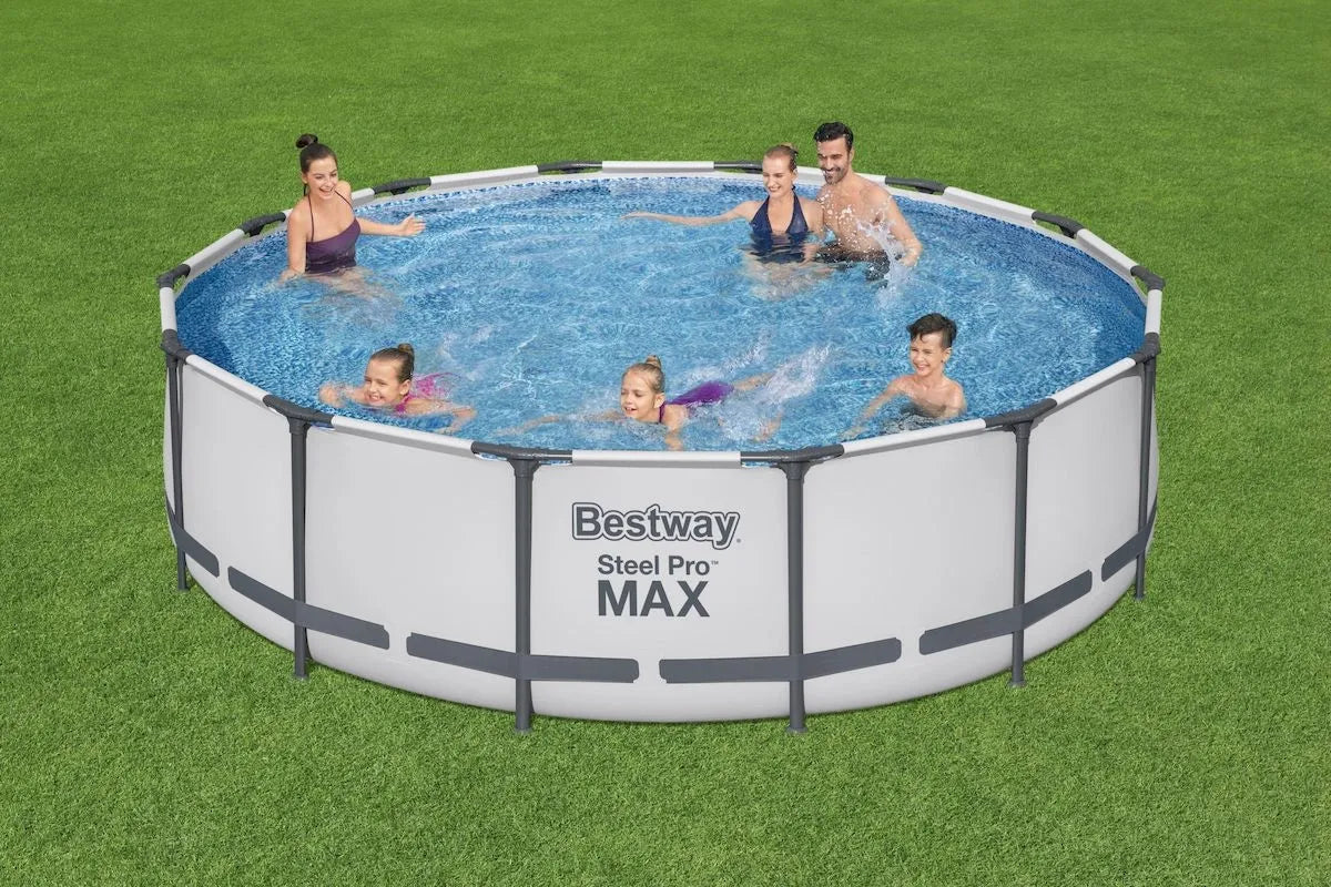 Bestway Steel Pro MAX zwembad - 427 x 107 cm - met filterpomp en accessoires