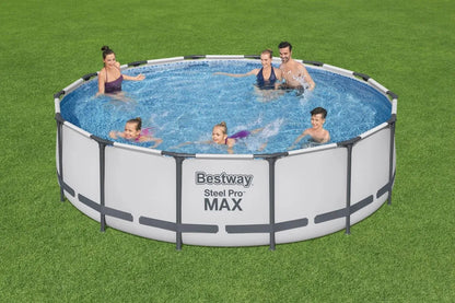 Bestway Steel Pro MAX zwembad - 427 x 107 cm - met filterpomp en accessoires