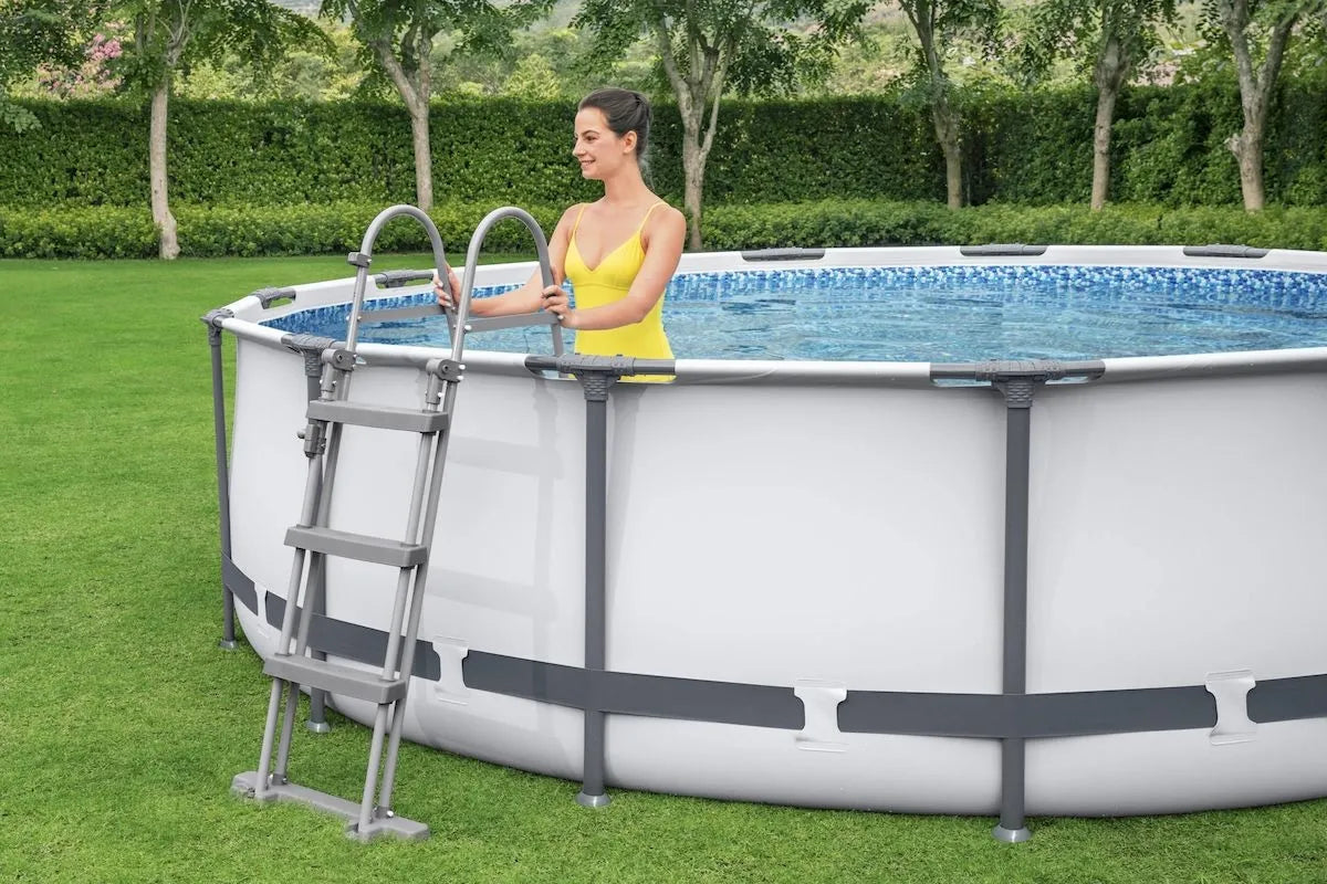 Bestway Steel Pro MAX zwembad - 427 x 107 cm - met filterpomp en accessoires