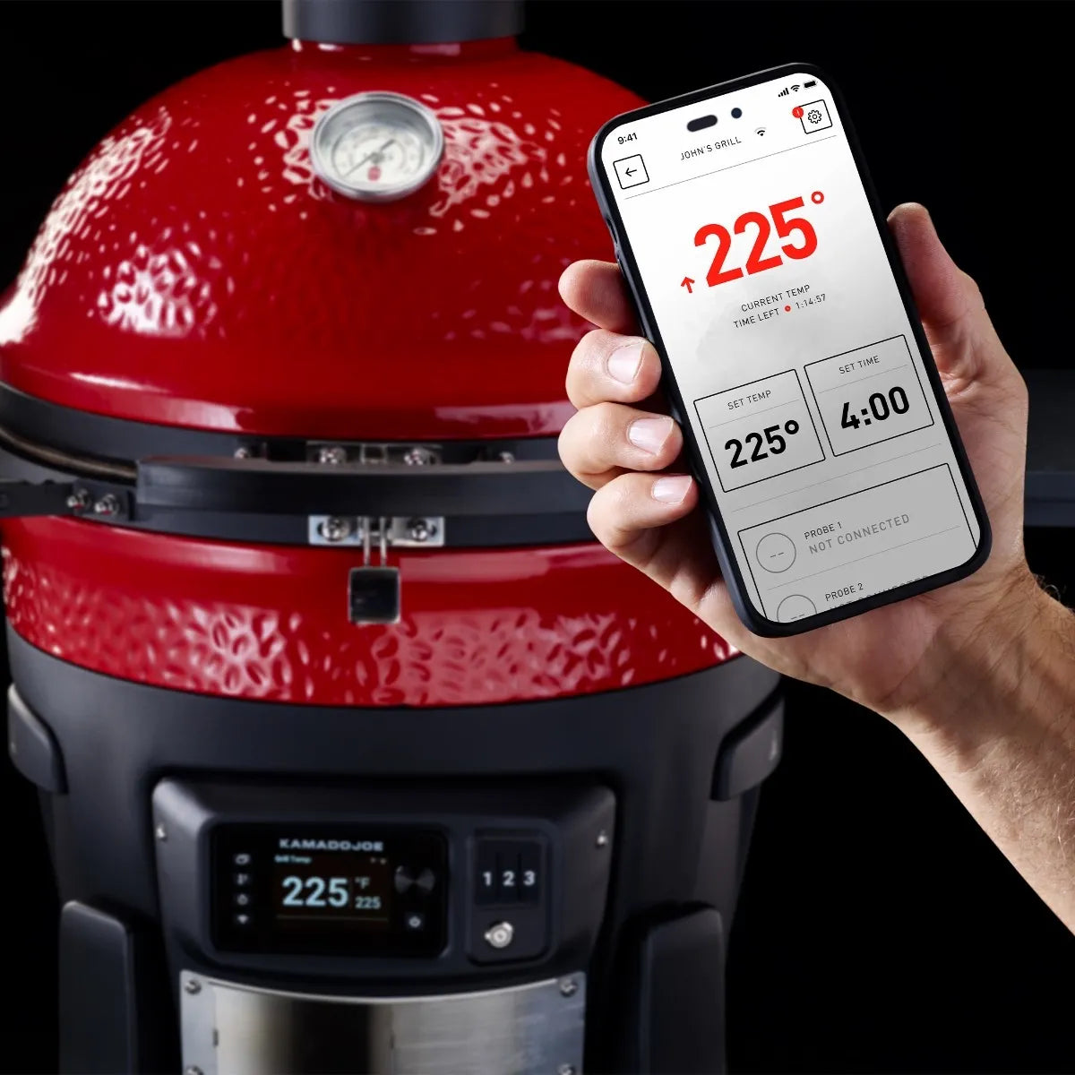 Kamado Joe Konnected Joe barbecue
