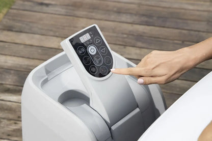 Lay-Z Spa Miami AirJet opblaasbare spa met isolerende beschermhoes - 4 persoons