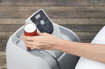 Lay-Z Spa Miami AirJet opblaasbare spa met isolerende beschermhoes - 4 persoons
