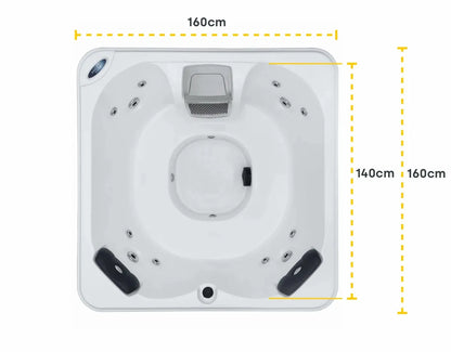 W' eau Skype spa - 4 personen